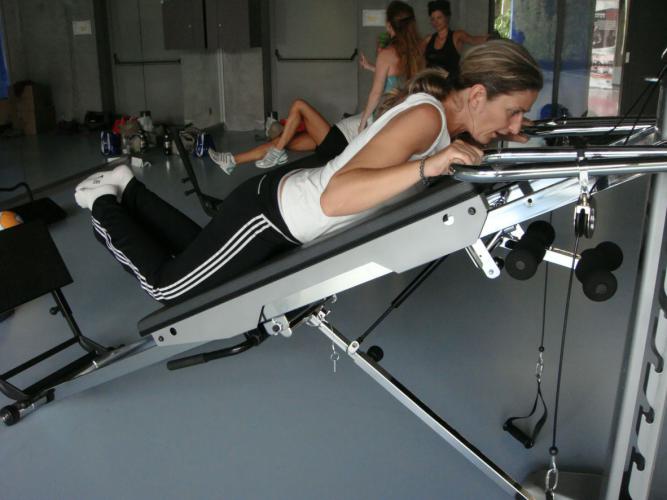 Machine gravity pilates